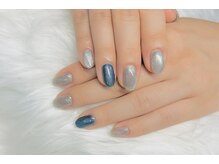 ヘブン ネイル 鶯谷(HEAVEN Nail)/シルバーブルー