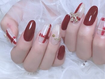 クリスマスネイル