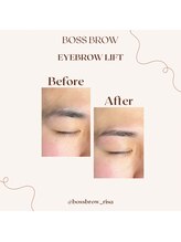 ボス ブロウ 天白店(BOSS BROW)/【メンズ眉毛】before &nbsp;after