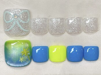 リッシュ ネイル(riche nail)/【フット】定額コース