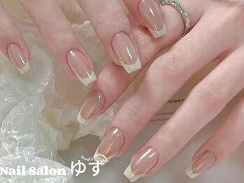 ゆず/オーロラフレンチネイル