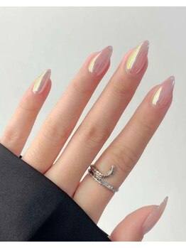 ヘブン ネイル 鶯谷(HEAVEN Nail)/ミラーネイル 