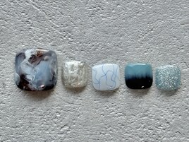 親指アート