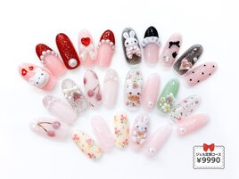 ジェル定額￥9990☆3Dうさぎ