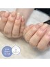 【再来・施術後90日以内】オフィス/シンプルネイル(ケア&オフ込)¥3,828