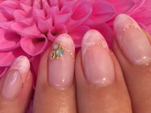 ネイルスタジオ ジャミン(Nail Studio Jammin)/マーブルフレンチ