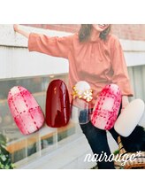 ネイル―ジュ 札幌大通店(nairouge*)/パフブランケットネイル♪