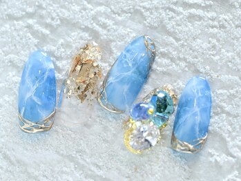 ネイルサロンラグジュアリー 梅田店(LUXURY)/大理石ネイル