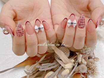 ネイルサロン トゥービー 御徒町上野(To Be)/パーツ付け放題コース8990円