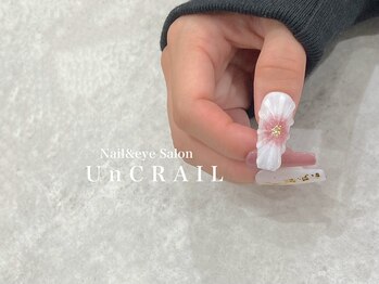 アン クレール(Un CRAIL)/花ネイル￥8980