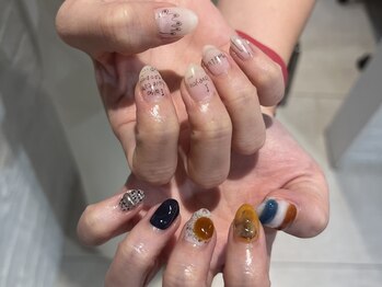 コム 草加マルイ店(com by neolive)/秋ニュアンス*9150円