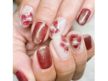 はあとねいる 宇都宮御幸ヶ原店/【オーナー限定】フラワーネイル