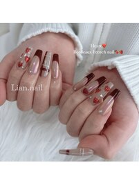 Valentine nail