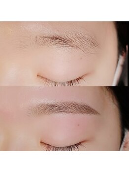 ヘアセットアンドアイラッシュ エル(Hairset & eyelash L)/美眉WAXコース