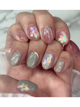 ビューティサロン レーヴ(Reve)/桜ネイル2025