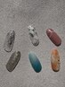 　夏アートネイル　【ハンド】　￥5000