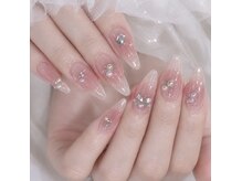 I.NAILS心斎橋店 長さだし/持ち込み/マグネット/パラジェル/フィルインの雰囲気(持ち込みデザインにも対応可能♪/長さだしや亀裂補正なども◎)