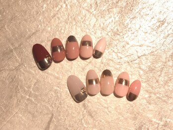 ブリオン 六本松店(Bullion)/カラフルグラデーションネイル