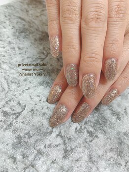 プライベート ネイルサロン マーマ(murmur)/ラメワンカラー