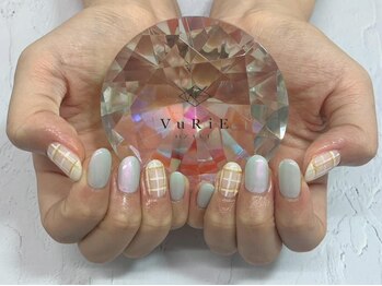 ヴリエ 小作店(VURIE)/チェックネイル