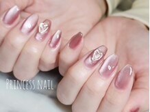 プリンセスネイル(Princess nail)/ボルドーマグネットネイル9,800