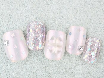 マハロネイルサロン 横浜店(mahalo)/ワンホンデザイン7980円