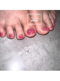 お試しフットフラッシュネイル