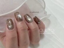 キラキラマグネットネイル