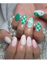 サムズアップネイル(thumbs up nail)/お客様ネイル