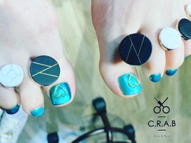 フットネイル×ミラー