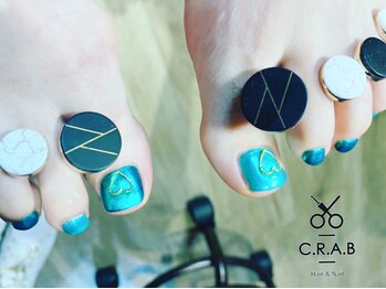 フットネイル×ミラー