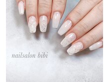 ネイルサロン ビビ(bibi)/ホワイトネイル