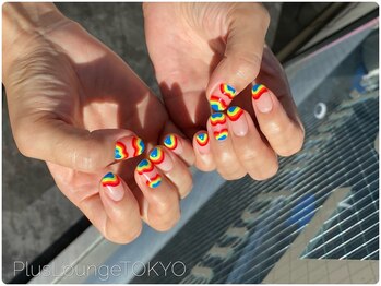 プルースラウンジ トウキョウ(Plus Lounge TOKYO)/サーモグラフィーネイル♪