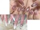 モルネイル(MORU nail)の写真/小爪や噛み爪でお悩みの方にオススメ◎自爪に優しいチップでお好みのデザインに仕上げる事が可能です♪
