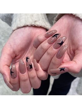 ビューティマーケット アングゥ(BEAUTY MARKET ungu)/星ネイル