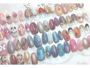 ハッピービューティー(Happy Beauty)/秋冬ネイル☆ハロウィン