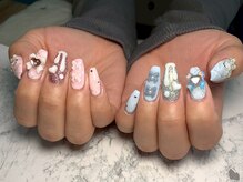 アズネイル 大宮(AZU NAIL)/リボンネイル