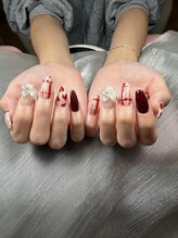 ヒカリ ハナ ネイル(HIKARI HANA NAIL)/チェックネイル