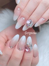ゴージャス ネイル アンド スクール(Gorgeous)/バーチャルグラデーション