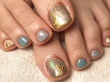 オーラリー ネイル アート メゾン(ORRERY nail art maison)/フット / ニュアンス
