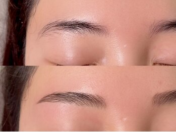 プエルタ ボーテ(PUERTA BEAUTE)の写真/≪最新眉毛パーマ"パリジェンヌブロウリフト"導入店☆≫お顔立ち・骨格に合わせて似合わせ眉へ♪仕上がり◎