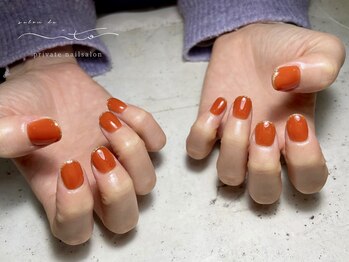 サロンド イト(salon de ito)/ワンカラー+ラメライン