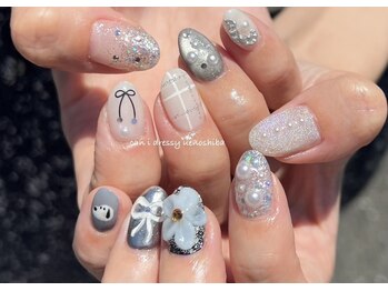 キャンアイドレッシー 上野芝店(Can I Dressy)/【hand】持ち込みdesign(L)