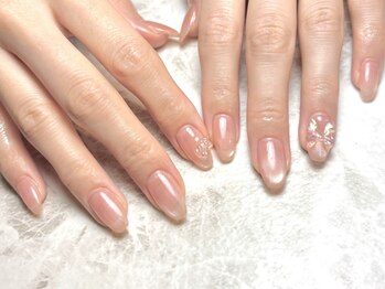 モンルポ 大阪梅田店(MonRepos)の写真/可愛いサンプル多数ご用意!あなただけのお気に入りデザインで指先に彩を＊【ワンカラー/フレンチ/定額】