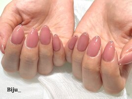 ちゅるんピンクネイル