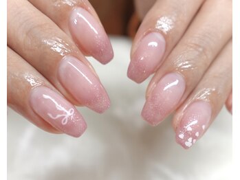 エクラ(eclat)/シンプルピンクグラデーション