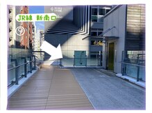 ヴィア 東京 渋谷店(Via)/サロンまでの行き方～JR新南口～