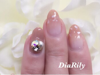 ディアリリー(Dia Rily)/定額ネイル♪プラスストーン