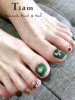 ティアム マタニティペイント アンド ネイル(Tiam Maternity Paint&Nail)/6Designフット★ご新規様￥7800
