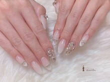 アイネイルズ 四条河原町店(I-nails)/チェーンフレンチ￥11500